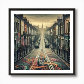 London Street Art Art Print