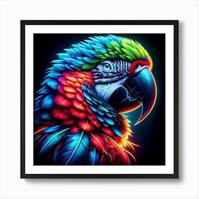 Macaw Art Print