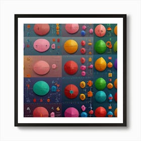  Unique Design Pictures Of Maths 0 Art Print