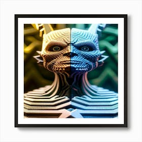 3d Demon Art Print