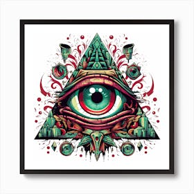 All Seeing Eye 3 Art Print