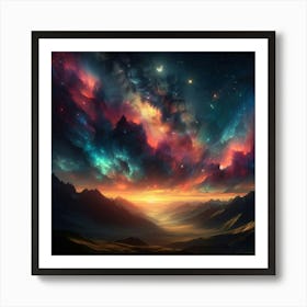 Nebula 126 Art Print