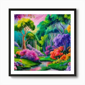 Fairy Garden Art Print