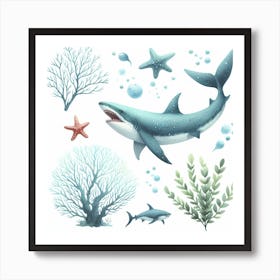 Shark 1 Art Print