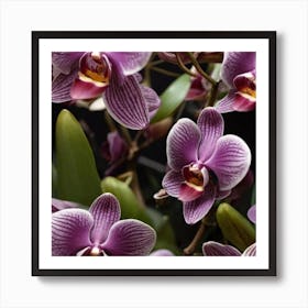 Orchids 4 Art Print