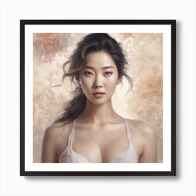 Asian beauty Art Print