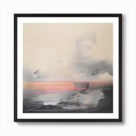 The Melody And Vibes Contemporary Landscape 27 Art Print