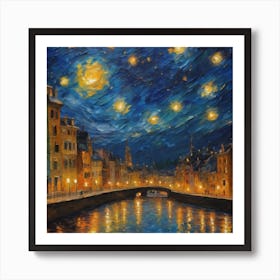 Starry Night Art Print