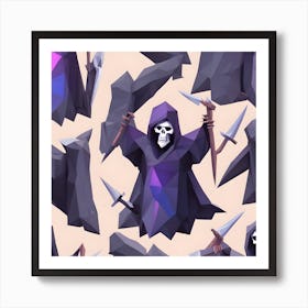 I Am Reaper Art Print