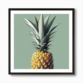 Pineapple Still Life Art Print