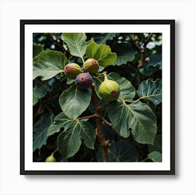 Fig Tree Art Print 3 Art Print