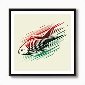 Fish In The Sea Art Print