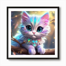 Cute Kitten 15 Art Print