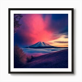 Mt Fuji 9 Art Print