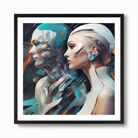 Sci-Fi Art Art Print