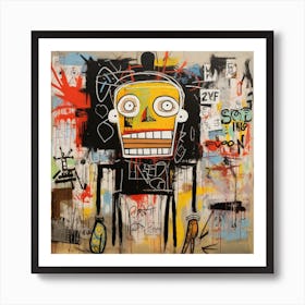 Robot 5 Art Print