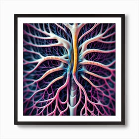 Human Nervous System 2 Art Print