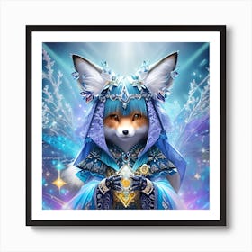 Fairy Fox 7 Art Print