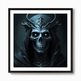 The Lich Lord Art Print