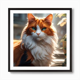 Cat Portrait Art Print