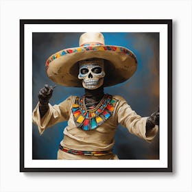 Day Of The Dead Art Print