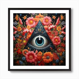 All Seeing Eye Art Print