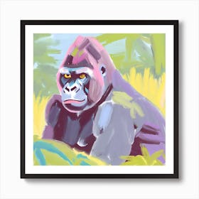 Cross River Gorilla 01 Art Print