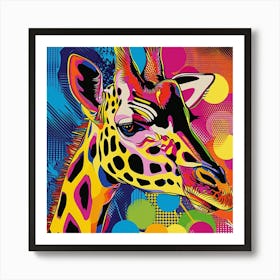 Giraffe 16 Art Print