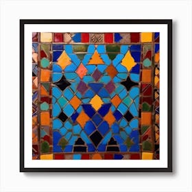 Mosaic Tile Art Print