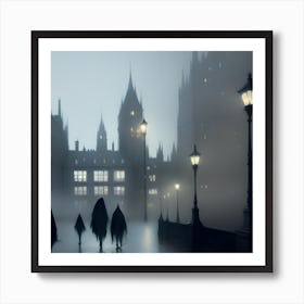 Ghosts Of London Art Print