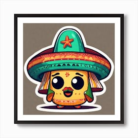 Mexican Pig Art Print