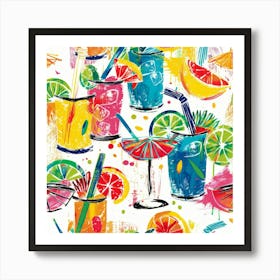 Tropical Drinks 2 Art Print