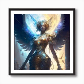 Angel Of Light 19 Art Print