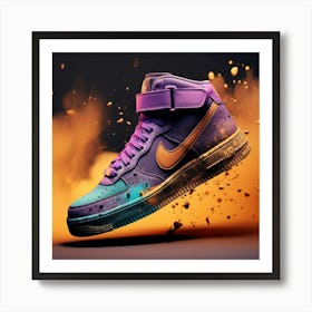 Nike Air Force 1 High 1 Art Print