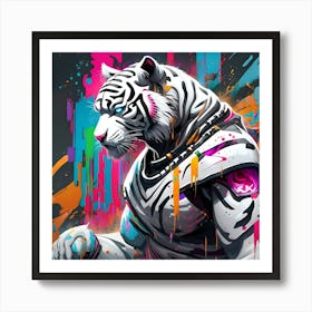 White Tiger 17 Art Print
