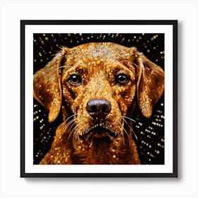 Golden Retriever 2 Art Print