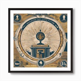Envision A Future Where The Ministry For The Future Has Been Established As A Powerful And Influential Government Agency 59 Art Print