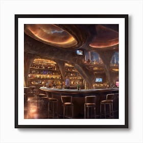 Star Wars Bar Art Print