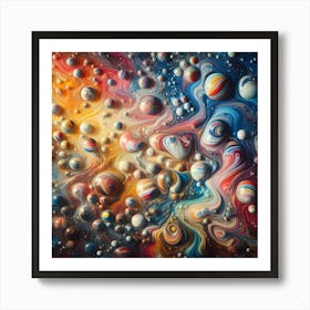 Saturn 2 Art Print