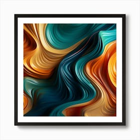 Abstract Painting 222 Art Print
