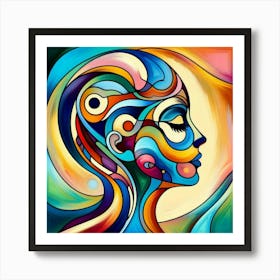 Expressions 3 Art Print