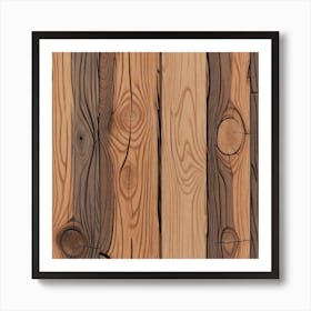 Wood Planks 47 Art Print