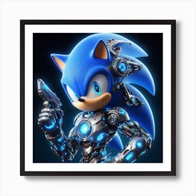 Sonic The Hedgehog 64 Art Print