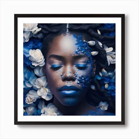 Blue Beauty 2 Art Print