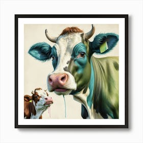 Cows! 3 Art Print