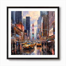 Times Square 1 Art Print
