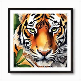 Tiger Painting 8 Art Print