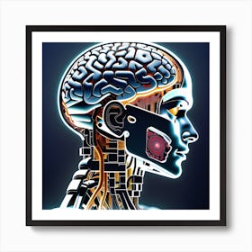 Human Brain 5 Art Print