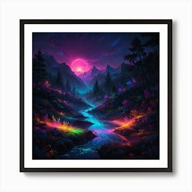 Ethereal Painting Art Print