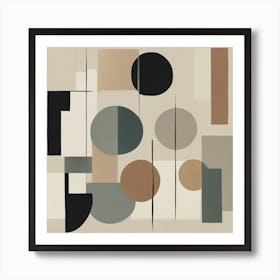 Abstract Shapes 3 Art Print